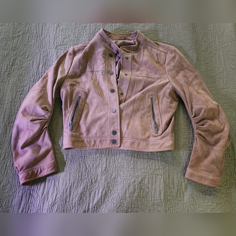 BCBG Max Azria Suede Jacket
